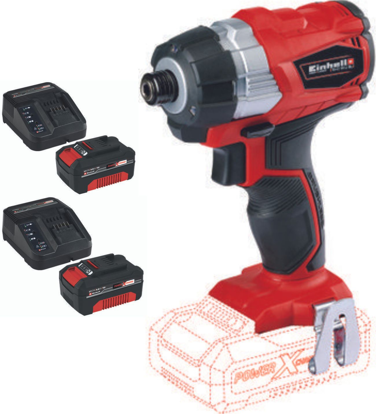 Einhell%20TE-CI%2018%20Li%20BL%202x4.0%20Akülü%20Darbeli%20Torklu%20Kömürsüz%20Vidalama