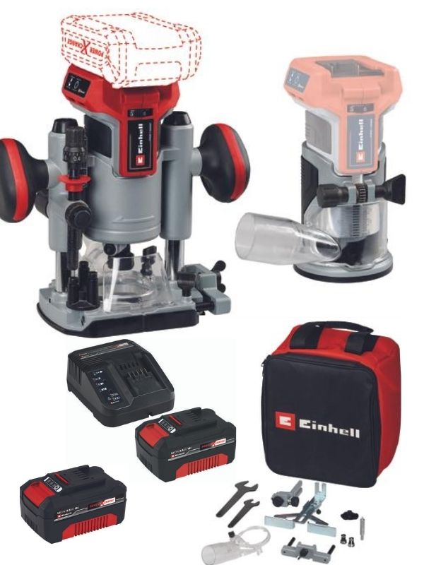 Einhell%20TP-RO%2018%20Set%20Li%20BL%202x4.0ah%20Akülü%20Kömürsüz%20Freze