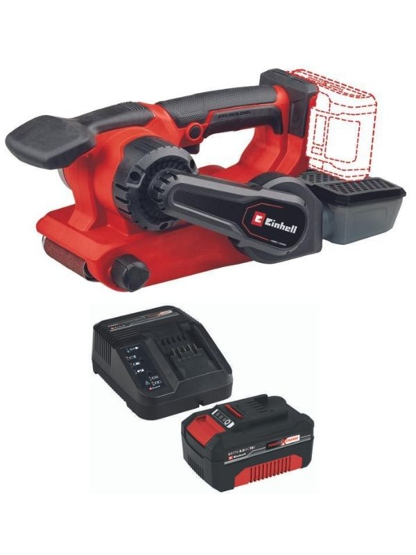 Einhell%20TP-BS%2018/457%20Li%20BL%201X4.0AH%20Kömürsüz%20Akülü%20Zımpara%20Makinesi%20