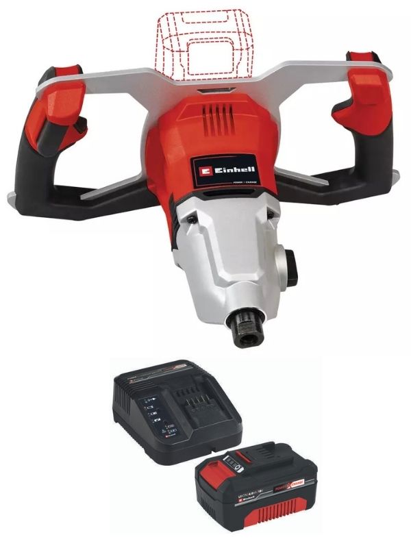 Einhell%20TP-MX%2018-2%20Li%20BL%201x4.0ah%20Akülü%20Boya/Harç%20Karıştırıcı%20