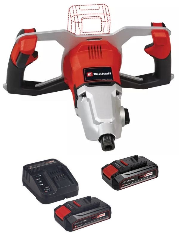 Einhell%20TP-MX%2018-2%20Li%20BL%202x2.5ah%20Akülü%20Boya/Harç%20Karıştırıcı%20