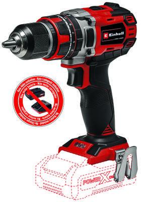 Einhell TP-CD 18/50 Li-i BL Solo Akülü Darbeli Matkap (Akü ve şarj ünitesi dahil değildir)