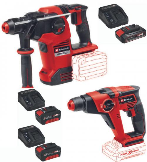 Einhell TE-HD 18/12 Akülü Matkap Herocco 36/28 Kırıcı Delici 2x4.0+2.5ah Starter Kit Akülü Set