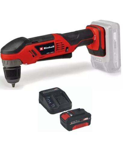 Einhell te-ad 18 li 1x4.0ah akülü açılı dik vidalama makinesi