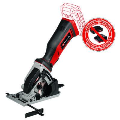 Einhell TE-CS 18/89 Li - Solo Akülü Mini Daire Testere (Akü ve şarj ünitesi dahil değildir)